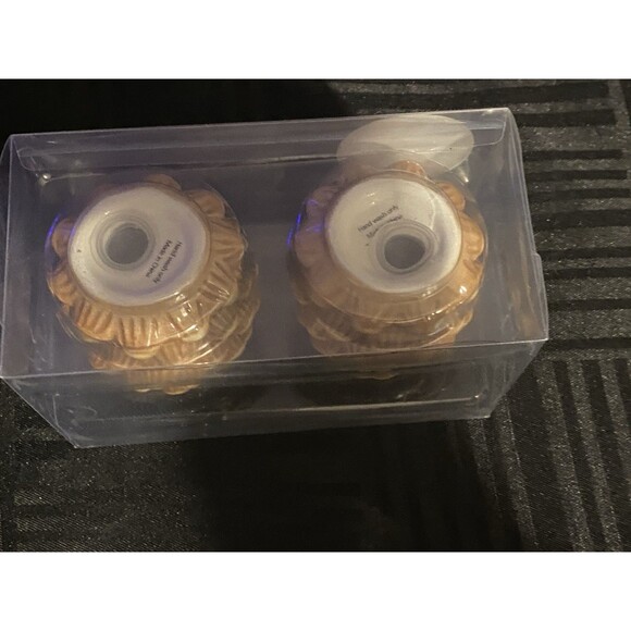 Stoneware Pine Cone salt and Pepper Shaker New In box cabin decor rustic - Picture 4 of 5